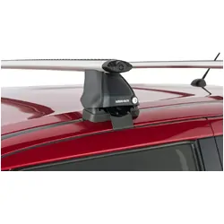 Rhino Rack Vortex 2500 Black 2 Bar Roof Rack For Suzuki Swift Az 5Dr Hatch 02/11 To 05/17