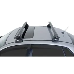 Rhino Rack Vortex 2500 Black 2 Bar Fmp Roof Rack For BMW M3 E90 4Dr Sedan 12/08 To 12/11