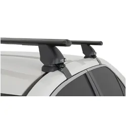 Rhino Rack Vortex 2500 Black 2 Bar Roof Rack For Toyota Aurion Gsv50R 4Dr Sedan 04/12 To 10/17