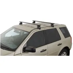 Rhino Rack Vortex 2500 Black 2 Bar Roof Rack For Land Rover Freelander 2 5Dr 4Wd 06/07 On