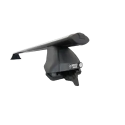 Rhino Rack Vortex 2500 Black 2 Bar Roof Rack For Toyota Avensis 5Dr Wagon 12/01 To 11/10