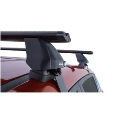 Rhino Rack Vortex 2500 Black 2 Bar Roof Rack For Kia Sportage Sl 5Dr Suv 08/10 To 12/15