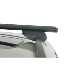 Rhino Rack Vortex Sx Black 2 Bar Roof Rack For Subaru Outback 4Th Gen 4Dr Suv With Roof Rails 09/09 To 08/14