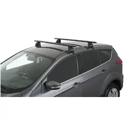 Rhino Rack Vortex 2500 Black 2 Bar Roof Rack For Ford Escape Zg 4Dr Suv 01/17 On