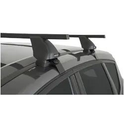 Rhino Rack Euro 2500 Black 2 Bar Roof Rack For Ford Kuga Tf 4Dr Suv 05/13 To 12/16