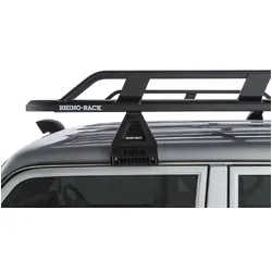 Rhino Rack Pioneer Tradie (1528mm X 1376mm) For Toyota Landcruiser 79 Series 4Dr 4Wd Double Cab 03/07 On