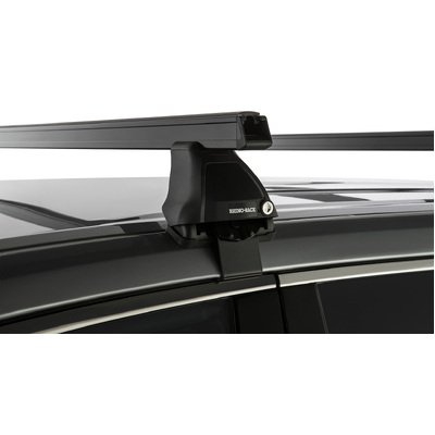 Rhino Rack Heavy Duty 2500 Black 2 Bar Roof Rack For Toyota Kluger (Gx) Gen3, Xu50 5Dr Suv Bare Roof 03/14 To 21