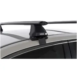 Rhino Rack Vortex 2500 Black 2 Bar Roof Rack For Subaru Liberty 4Dr Sedan 01/15 On