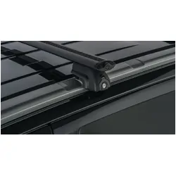 Rhino Rack Vortex Sx Black 2 Bar Roof Rack For Ford Everest 3Rd Gen 4Dr Suv With Flush Rails 10/15 - 2022