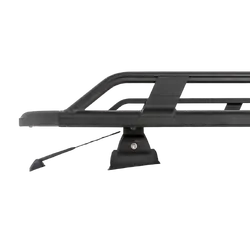 Rhino Rack Pioneer Tradie (1528mm X 1236mm) Rlt600 For Mitsubishi Triton Gen5 Mq/Mr 4Dr Ute Double Cab 04/15 On