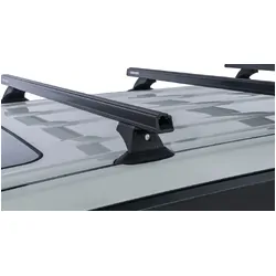 Rhino Rack Heavy Duty Rch Black 3 Bar Roof Rack For Toyota Landcruiser 200 Series 5Dr 4Wd 07 To 21
