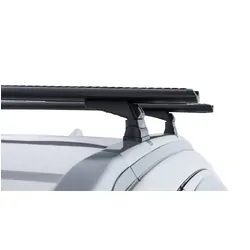 Rhino Rack Vortex Rcl Black 2 Bar Roof Rack For Isuzu Mu-X Gen1, Ls-T 5Dr Suv With Roof Rails 13 To 21