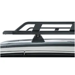 Rhino Rack Pioneer Tradie (1528mm X 1236mm) For Isuzu Mu-X Gen1, Ls-T 5Dr Suv With Roof Rails 13 To 21