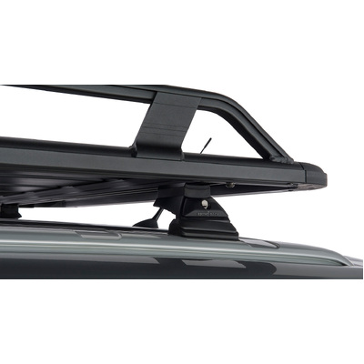 Rhino Rack Pioneer Tradie (1528mm X 1236mm) For Ford Everest 3Rd Gen 4Dr Suv With Flush Rails 10/15 On