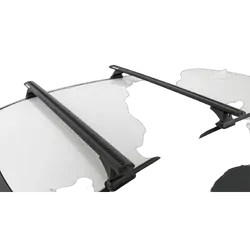 Rhino Rack Vortex Rch Black 2 Bar Roof Rack For Mazda Cx-9 2Nd Gen 5Dr Suv 07/16 On