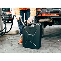 Front runner 20l Fuel Jerry Can - Black Steel Finish