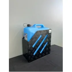 On The Go RV Accessories Jerry Can Holder Left Hand 20l Black
