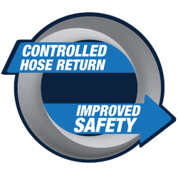 Jamec Pem Air Hose Reel - 32 M Pro Series - Controlled Return