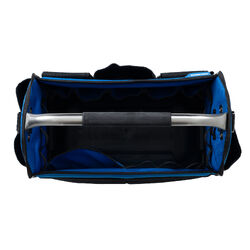 450mm Hard Base Open Tote Swivel Handle Bag