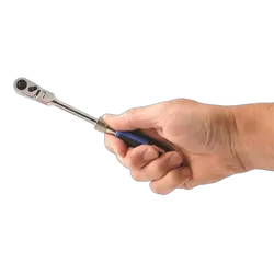 Kincrome Telescopic Flex Head Ratchet 165 - 200Mm 1/4" Drive