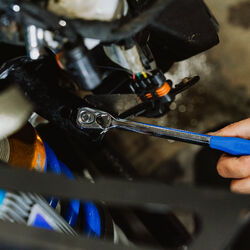 Kincrome Quick Release 1/4" Drive Extra Long Grip Ratchet 120 Teeth