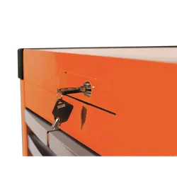 Kincrome Contour Tool Chest 8 Drawer Flame Orange