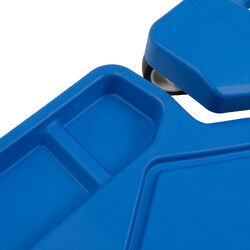 Heavy Duty Folding Plastic Creeper - 6 Wheel