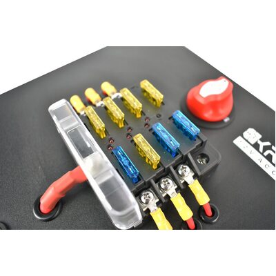 Small DC Control Box with 25a Wiring Kit