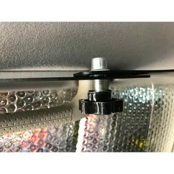 Light Cargo & Pet Barrier to suit Toyota LandCruiser 100/105 [Rear Handles Downwards]