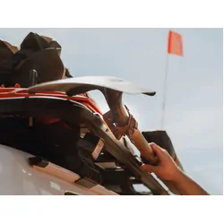 Genuine QuickFist Rubber Clamps Shovel Axe Holder 25-45mm [Qty: 1 Pair]