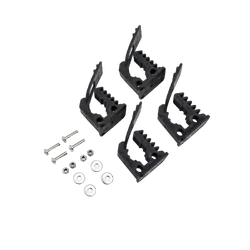 Genuine QuickFist Mini Rubber Clamps Shovel Axe Holder 16-32mm [Qty: 2 Pairs]