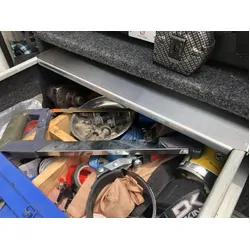 Stainless Steel Drawer Table Top to suit Titan, ARB & MSA [475mm Wide] [1 Table]