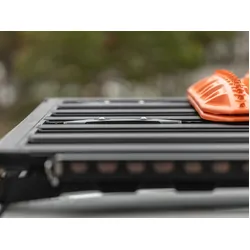 Stealth Folding Maxtrax & TRED Mounts to suit ARB BASE Rack [North-South]