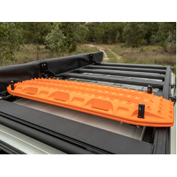 Stealth Folding Maxtrax & TRED Mounts to suit ARB BASE Rack [East-West]