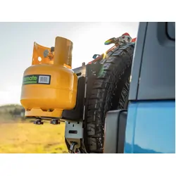 Out-Back Gas Bottle Mount [Inc. Out-Back Spare Tyre Mount]