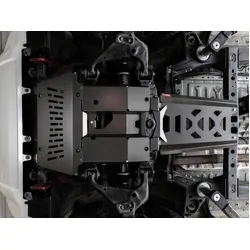 Front, Sump & Transmission Underbody Guards to suit Toyota HiLux N80 & Fortuner [Arm-Style Diff Drop]