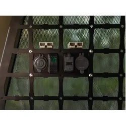 12V Electrical Panel to suit KAON Molle Mesh [Panel Only]