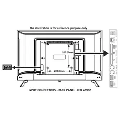 ENGLAON 40’’ Full HD 12V Smart TV With Chromecast, Bluetooth & Google TV