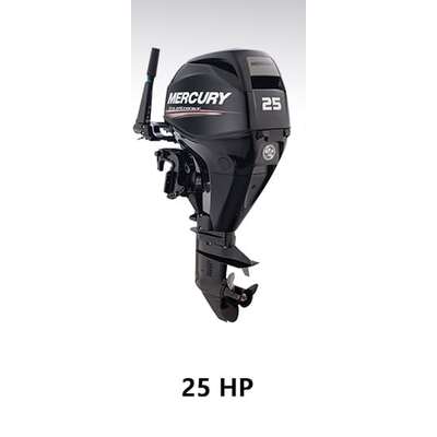 Mercury 4 Stroke 3 Cyl 526Cc 25Hp 30Hp Full Cover (L)20In/508mm Leg (2007>)