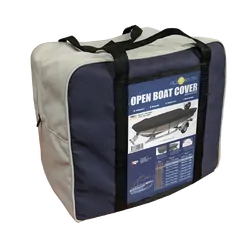 Oceansouth Open Boat Cover 4.1m - 4.3m Black