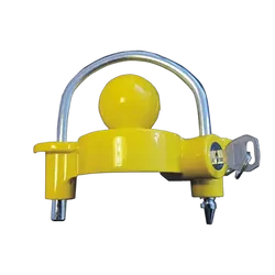 Mister Hitches Trailer Coupling Lock, Ratchet Style w/ U-Clamp