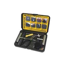 Mean Mother Heavy Duty Tyre Repair Kit and Liquid Patch Puncture Sealant Bundle