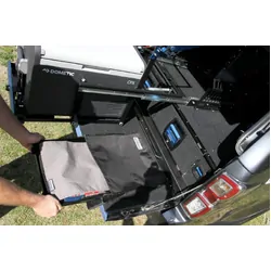 30009 Straight Slide Clip-On Table With Cutlery Roll