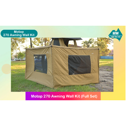 MOTOP Awning Wall Kit for 270 Freestanding Awning (Drivers side MKII)