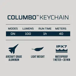 NEBO Columbo Keychain Penlight