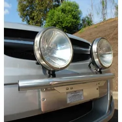 X-Bar | Number Plate Light Mounting Bar Chrome