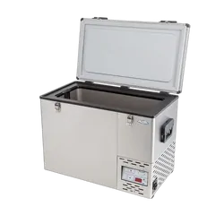 National Luna 55lt Fridge Stainless Steel