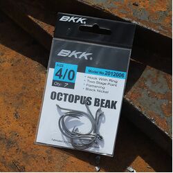 BKK Octopus Beak Hooks - #1 - 9 Per Pack