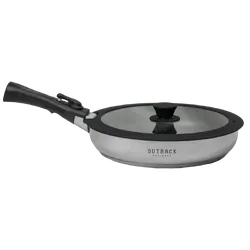 Outback Explorer Smart Storage Non-Stick Pots & 28cm Fry Pan Set w/ Storage Bag