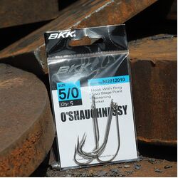 BKK O'Shaughnessy-R Hooks - 2/0 - 7 Per Pack